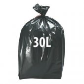 Saco para Lixo Doméstico 30L Preto (10 unidades)